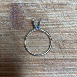 SOLD 14k Two Tone Ring setting